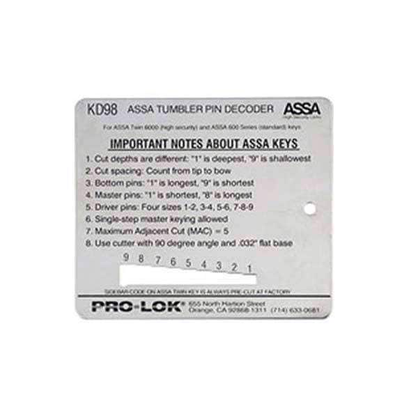 ProLok: Key Decoder-ASSA